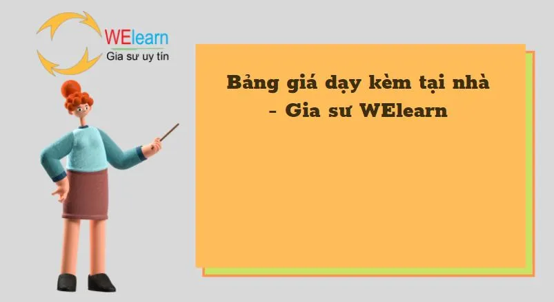 Bảng giá gia sư