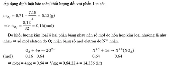 Bài tâp áp dụng