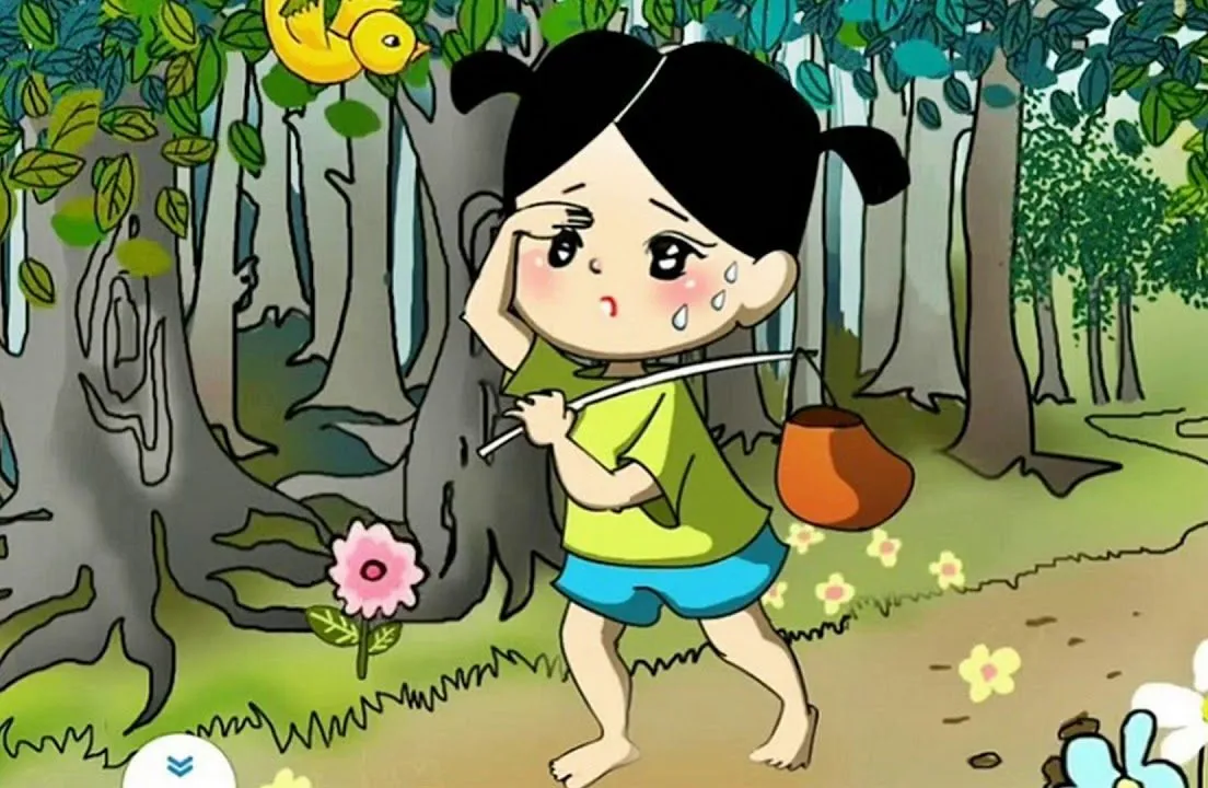Kể lại truyện Hai Mẹ Con Và Bà Tiên