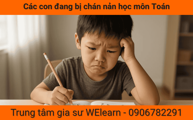 Các Con đang Bị Chán Nản Học Môn Toán