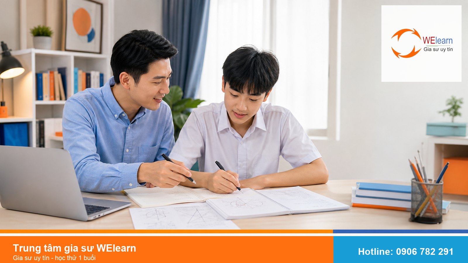 Gia sư WElearn kèm Toán lớp 10 cho học sinh THPT