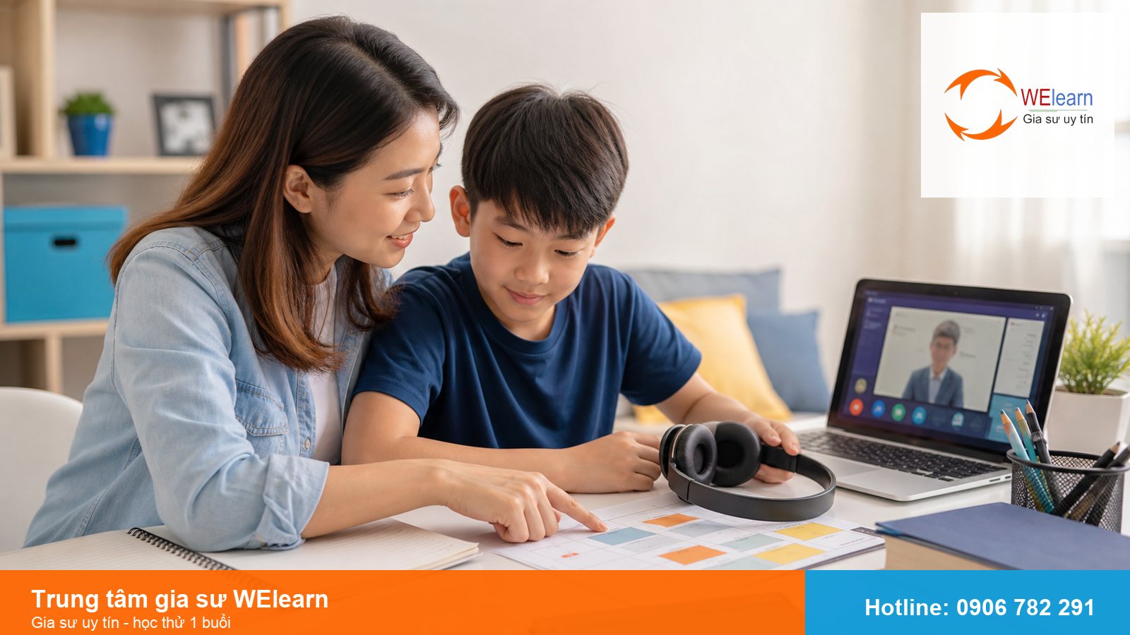 ảnh đại diện cho bài Kinh nghiệm chọn trung tâm gia sư uy tín cho phụ huynh tại WElearn